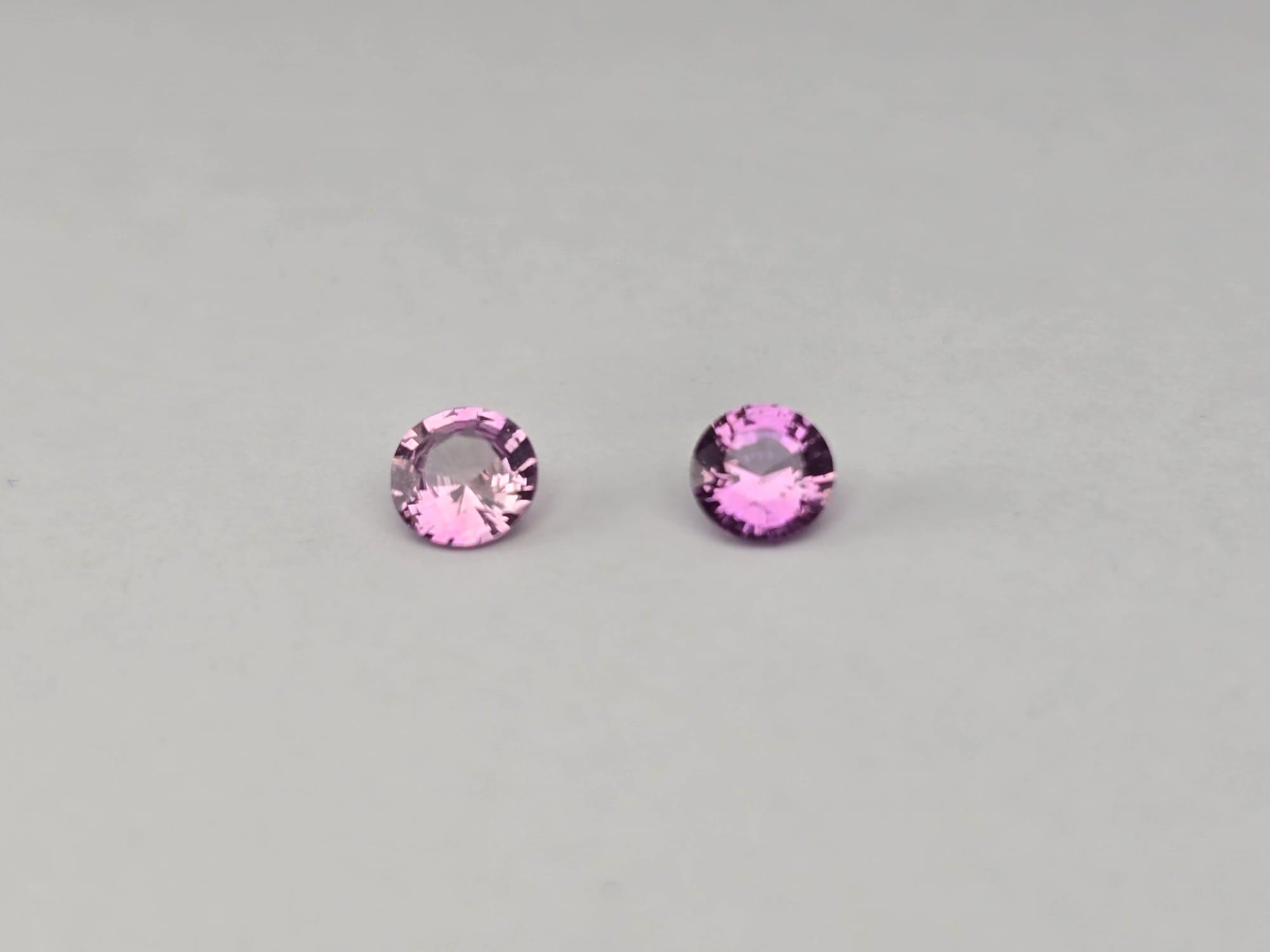 Pink Sapphire Pair